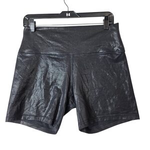 Lululemon Athletica Shimmering Black Bike Shorts